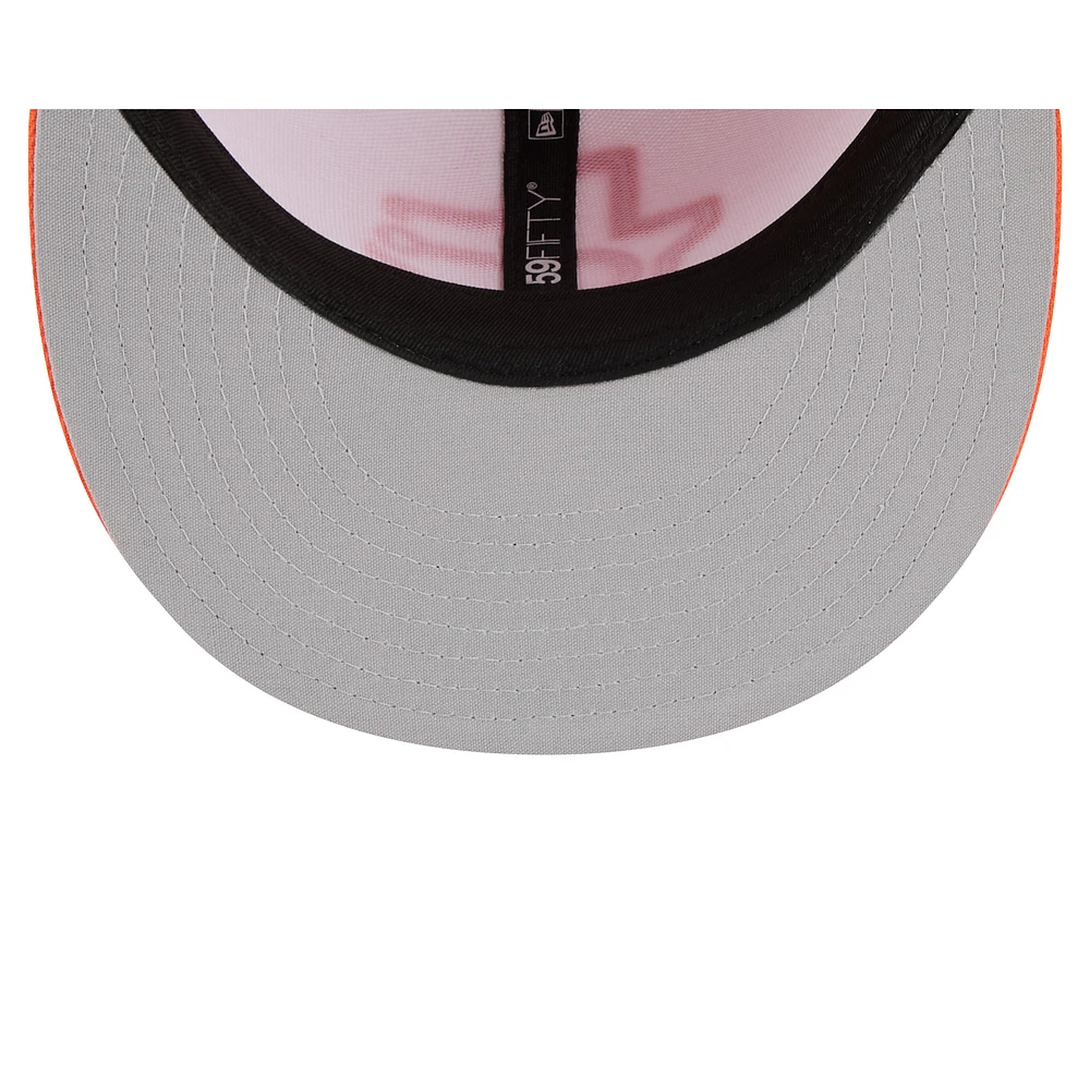 Casquette ajustée 59FIFTY blanche New Era Corpus Christi Hooks pour homme