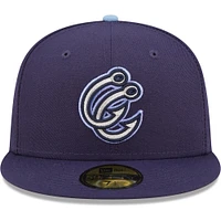 Casquette ajustée 59FIFTY pour homme bleu marine Corpus Christi Hooks Authentic Collection New Era