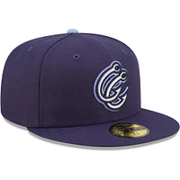 Casquette ajustée 59FIFTY pour homme bleu marine Corpus Christi Hooks Authentic Collection New Era