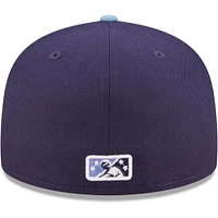 Casquette ajustée 59FIFTY pour homme bleu marine Corpus Christi Hooks Authentic Collection New Era