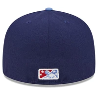 Men's New Era Navy Corpus Christi Hooks Big League Chew Team 59FIFTY Fitted Hat