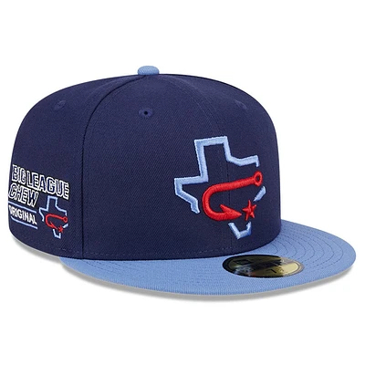 Men's New Era Navy Corpus Christi Hooks Big League Chew Team 59FIFTY Fitted Hat