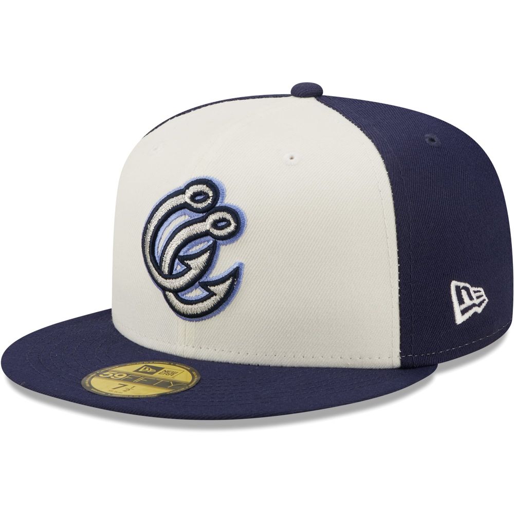 Men's New Era /Navy Corpus Christi Hooks Authentic Collection 59FIFTY Fitted Hat