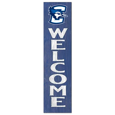 Creighton Bluejays 12'' x 48'' Welcome Outdoor Leaner