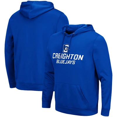 Sweat à capuche Colosseum Royal Creighton Bluejays Lantern pour homme