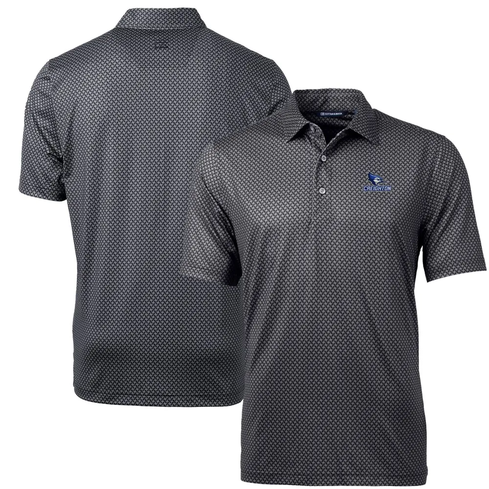 New York Yankees Cutter & Buck Pike Double Dot Print Stretch Polo