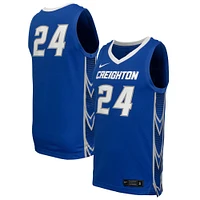 Men's Nike  Blue Creighton Bluejays Replica Basketball Jersey