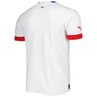 Men's Puma White Czech Republic National Team 2022/23 Away Replica Jersey