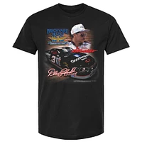 T-shirt de sport à drapeau damier pour hommes, noir, Dale Earnhardt 1995 Goodwrench Brickyard 400, gagnant