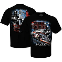 Men's Checkered Flag Sports Black Dale Earnhardt Knight T-Shirt