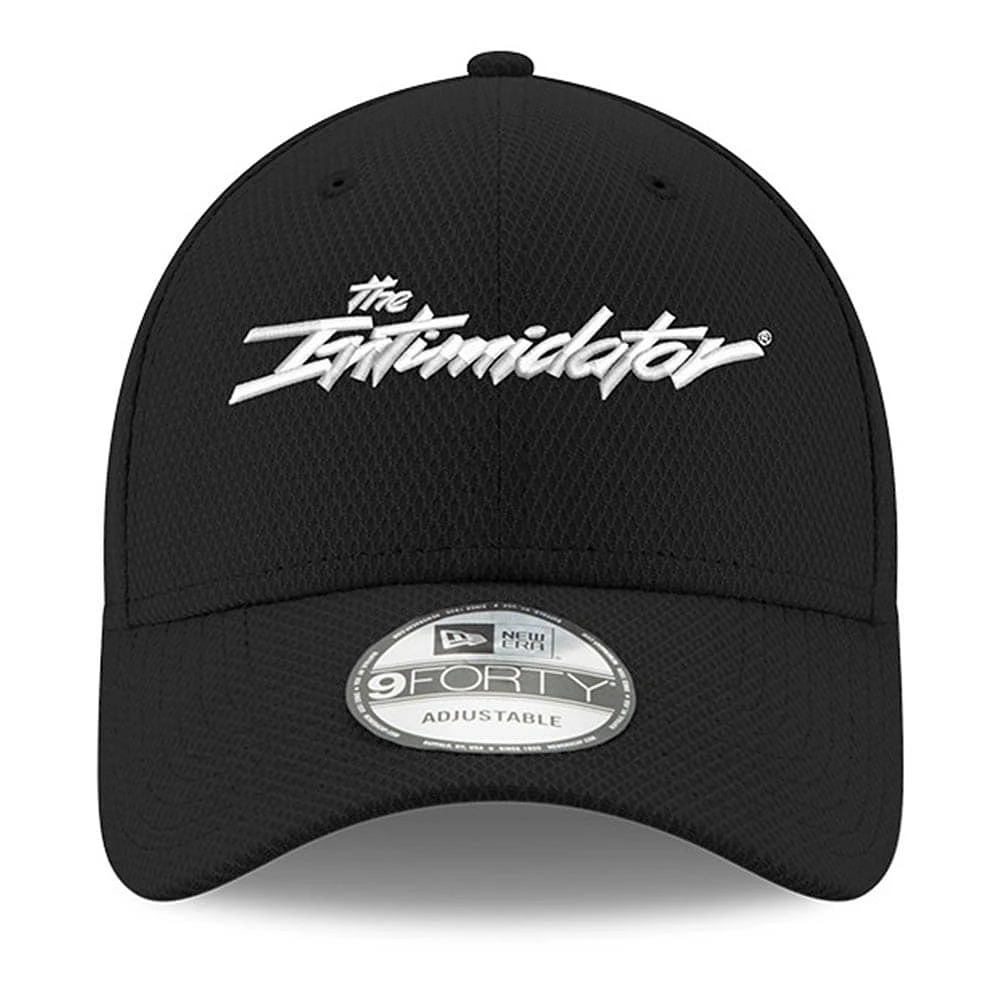 Men's New Era  Black Dale Earnhardt 9FORTY Adjustable Hat