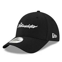 Men's New Era  Black Dale Earnhardt 9FORTY Adjustable Hat