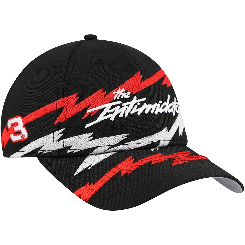 Men's New Era Black Dale Earnhardt The Intimidator 9FORTY Snapback Hat