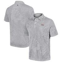 Men's Tommy Bahama Gray Dale Earnhardt Santiago Paradise Polo