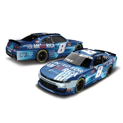 Dale Earnhardt Jr. Action Racing 2021 #8 Unilever United for America NASCAR Xfinity Series Autograph 1:24 Die-Cast Chevrolet Camaro