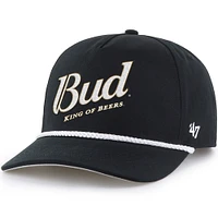 Men's '47 Black Dale Earnhardt Jr. Budweiser Rope Hitch Adjustable Hat