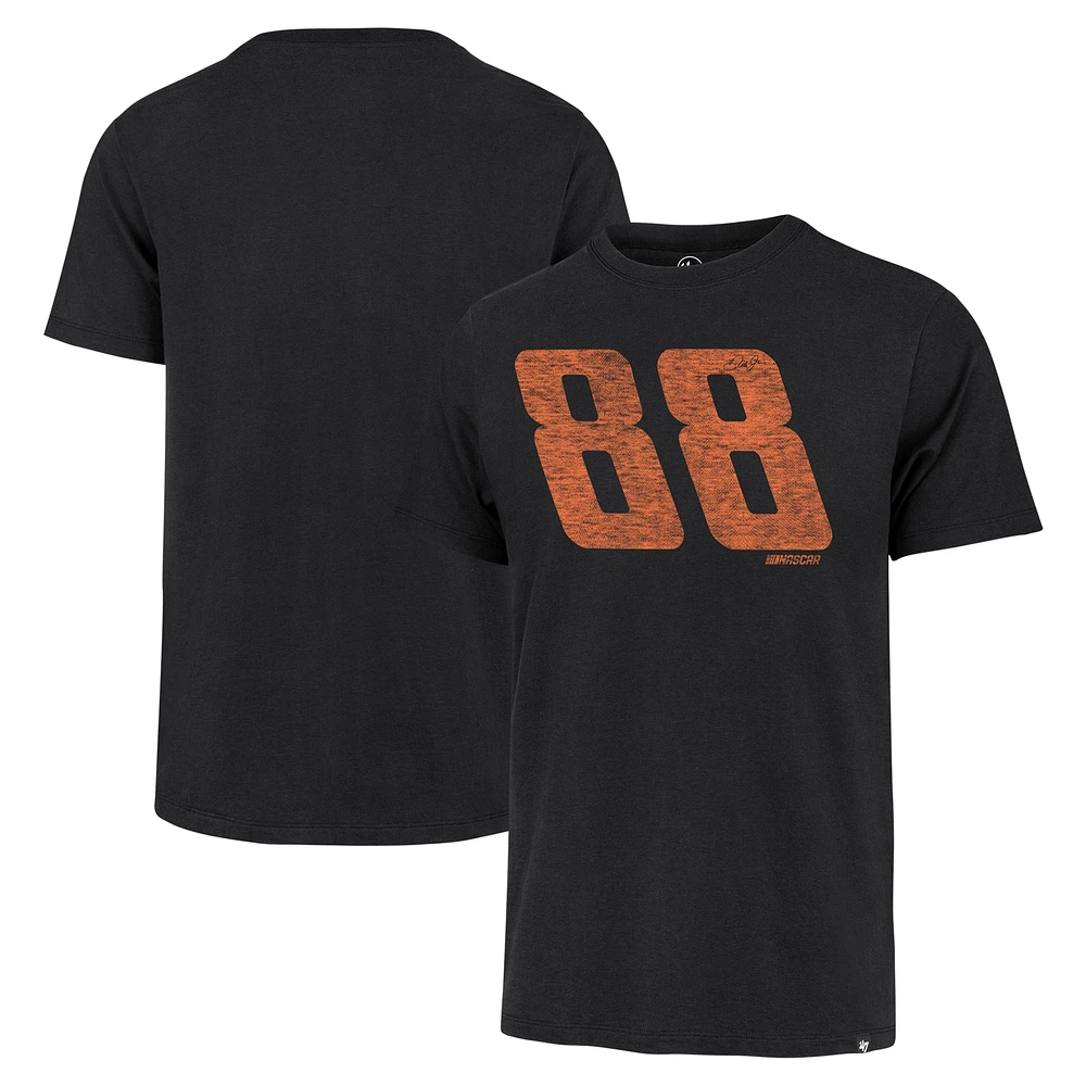 T-shirt Franklin '47 Black Dale Earnhardt Jr. Driver #88 pour hommes