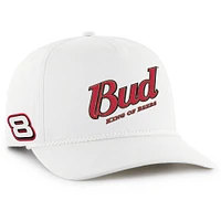 Casquette ajustable Budweiser Rope Hitch Dale Earnhardt Jr. blanche pour homme '47