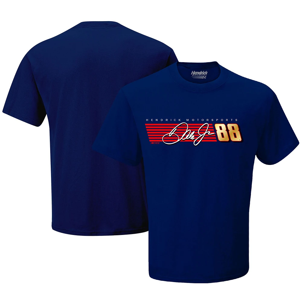 Men's Hendrick Motorsports Team Collection Navy Dale Earnhardt Jr. Legends Name & Number T-Shirt