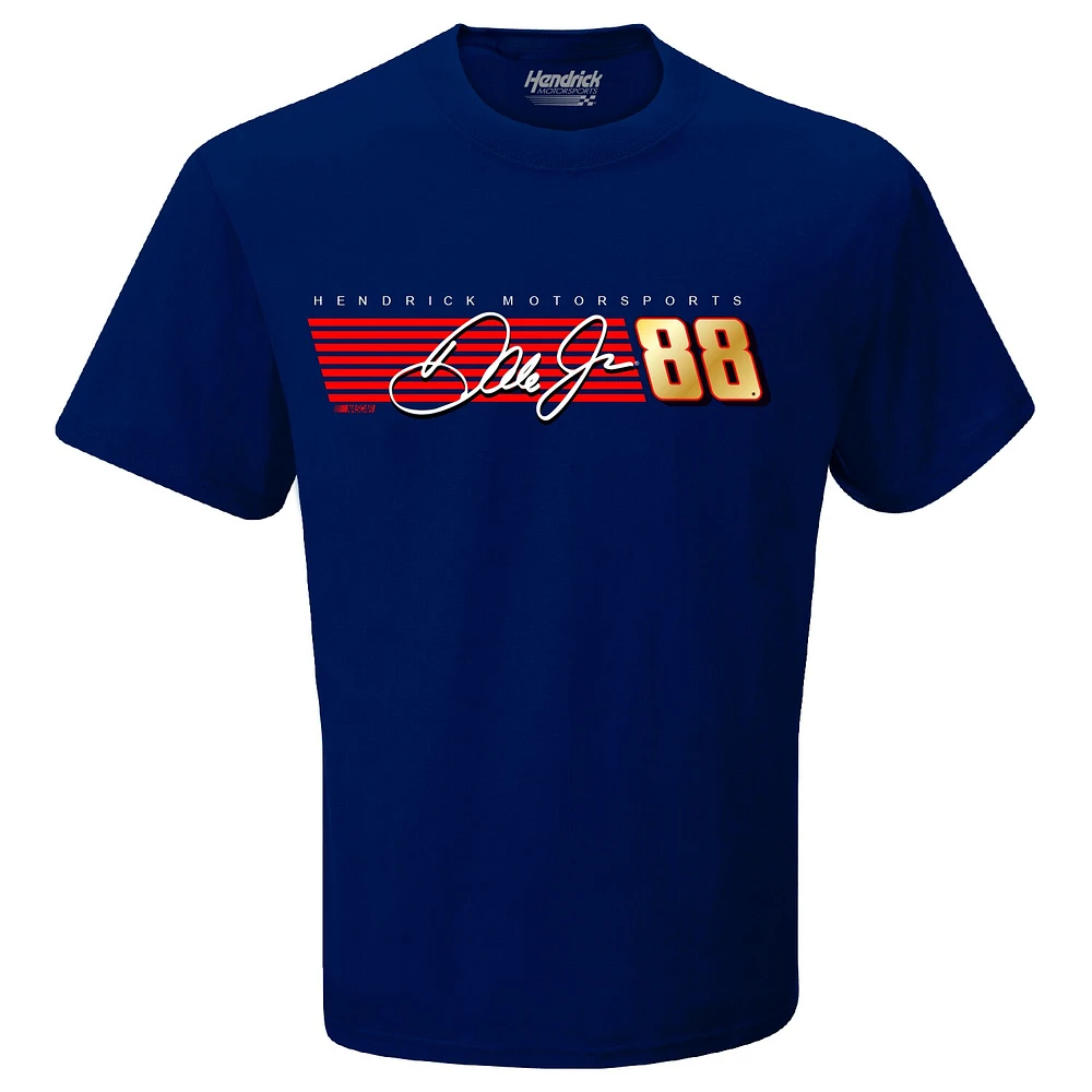 Men's Hendrick Motorsports Team Collection Navy Dale Earnhardt Jr. Legends Name & Number T-Shirt