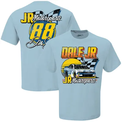 Dale Earnhardt Jr. JR Motorsports Official Team Apparel Hellmann's Graphic T-Shirt - Light Blue