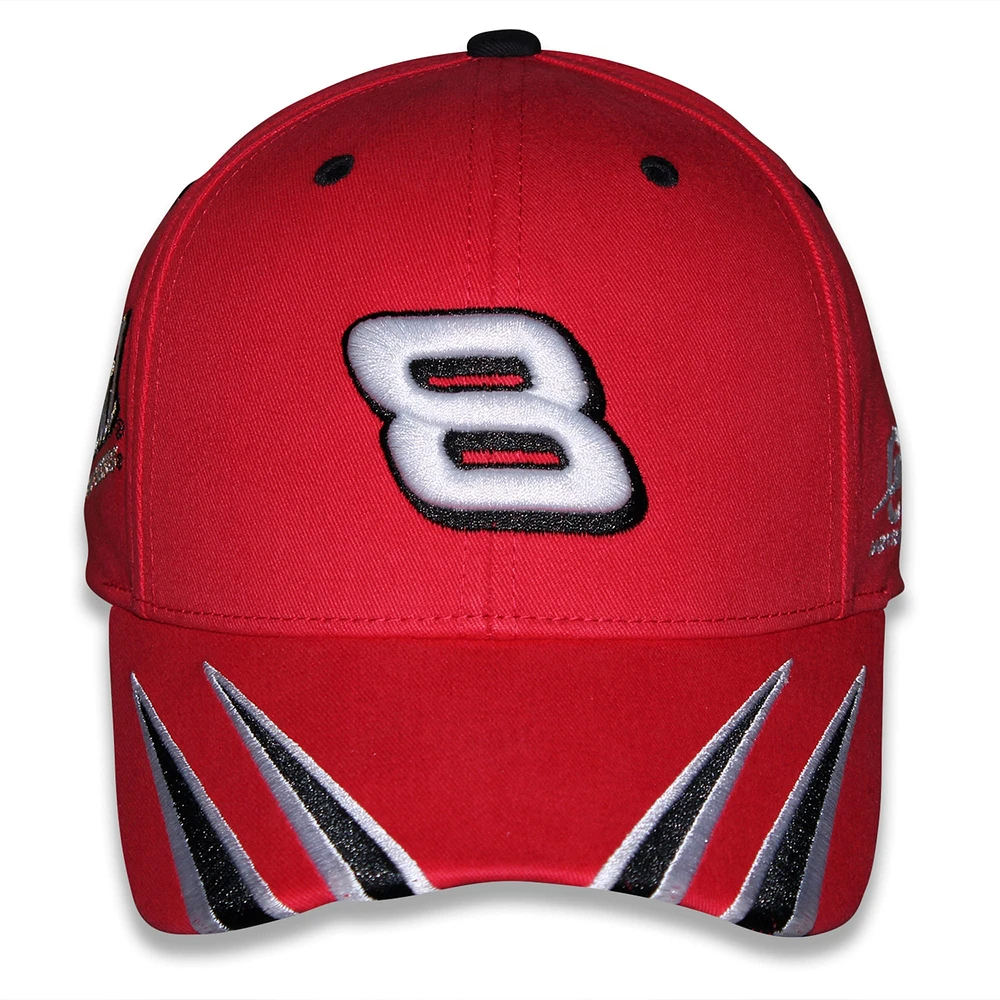 Men's JR Motorsports Official Team Apparel Red Dale Earnhardt Jr. Budweiser Element Adjustable Hat