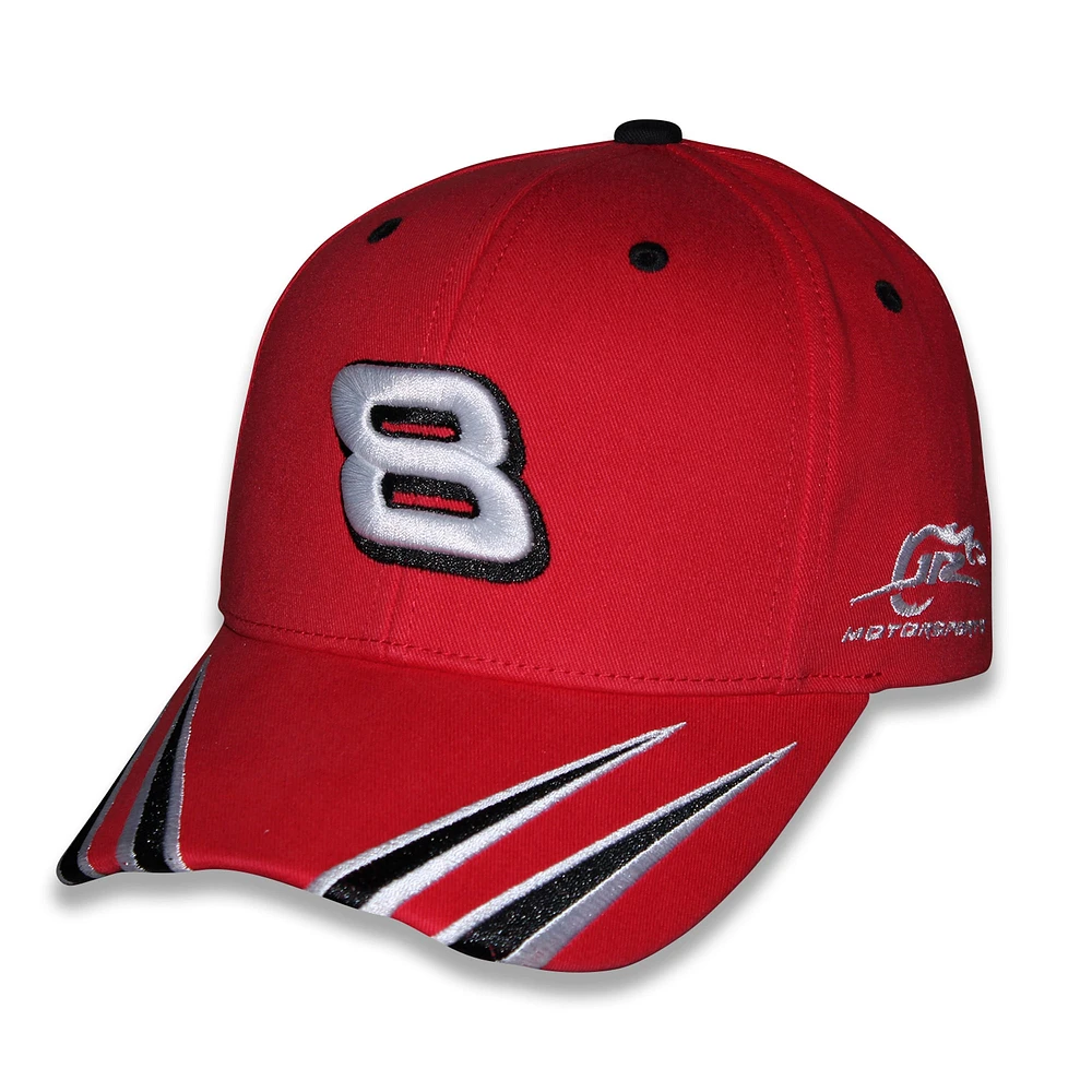 Men's JR Motorsports Official Team Apparel Red Dale Earnhardt Jr. Budweiser Element Adjustable Hat