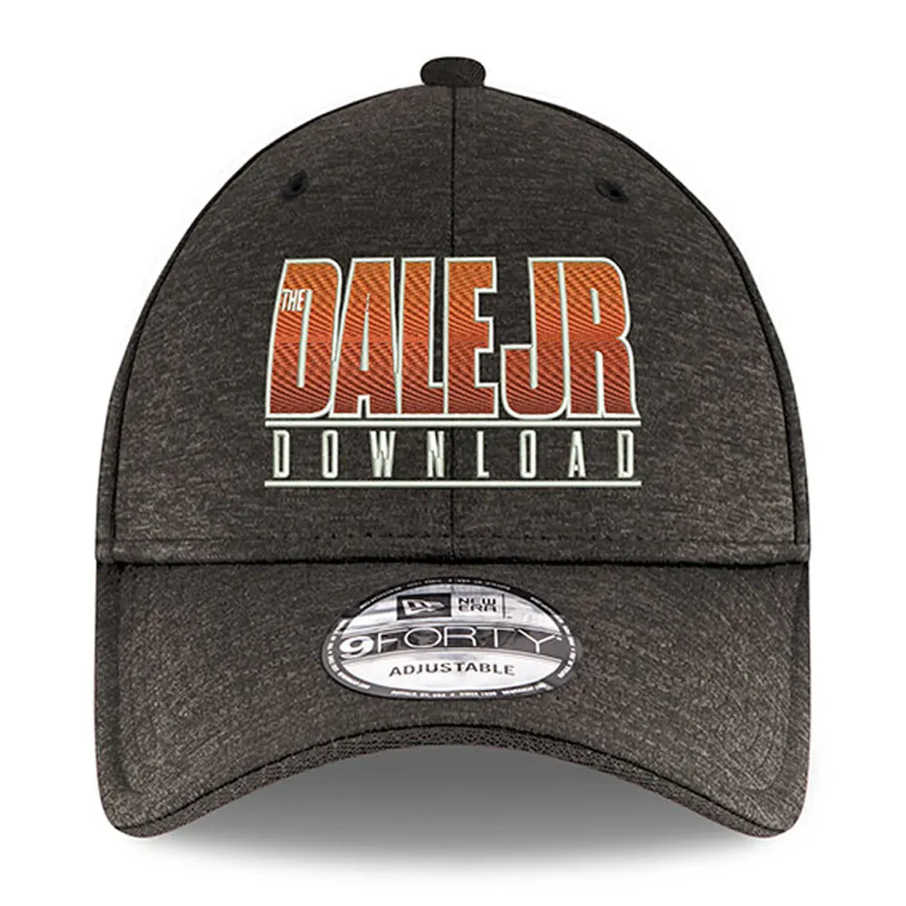 Dale Earnhardt Jr. Download Shadow Tech 9FORTY Snapback Casquette ajustable pour homme New Era noire