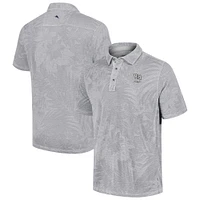 Men's Tommy Bahama Gray Dale Earnhardt Jr. Santiago Paradise Polo