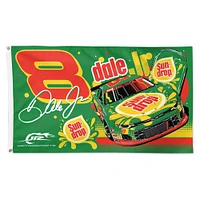 WinCraft Dale Earnhardt Jr. Sun Drop Camaro 3" x 5" Single-Sided Deluxe Flag