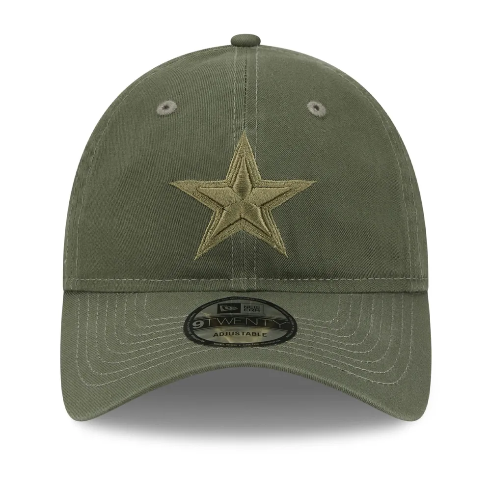 Men's New Era Gray Dallas Cowboys Main Core Classic 2.0 9TWENTY Adjustable  Hat