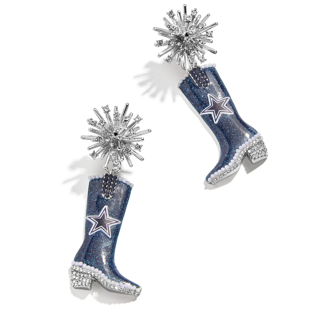 BaubleBar Dallas Cowboys Star Boot Drop Earrings