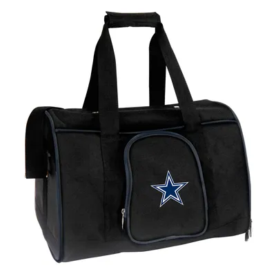 Dallas Cowboys Small 16" Pet Carrier - Black