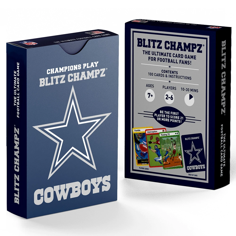 Blitz Champz Dallas Cowboys NFL Jeu de cartes de football