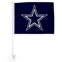 Blue Dallas Cowboys Premium Double-Sided Car Flag