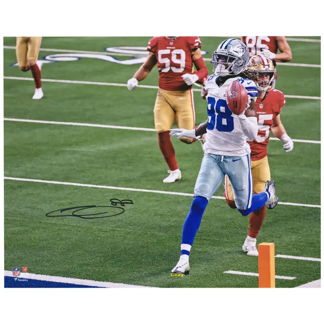 CeeDee Lamb Dallas Cowboys Unsigned Diving Touchdown Catch Photograph