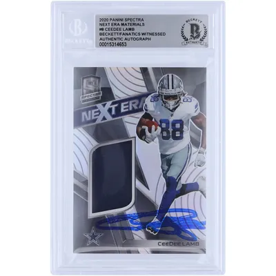 Lids CeeDee Lamb Dallas Cowboys Autographed 2020 Panini Prizm #334 Beckett  Fanatics Witnessed Authenticated Rookie Card with America's Team  Inscription