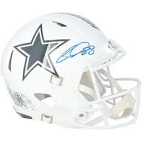 CeeDee Lamb Dallas Cowboys Autographed Riddell 2024 Salute To Service Speed Authentic Helmet 