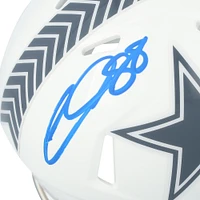 CeeDee Lamb Dallas Cowboys Autographed Riddell 2024 Salute To Service Speed Mini Helmet 