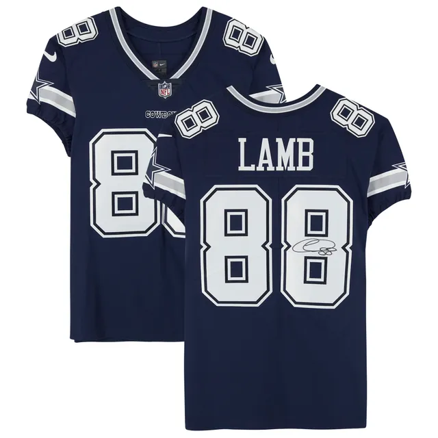 NFL Dallas Cowboys (Ceedee Lamb) Men's Game Football Jersey.