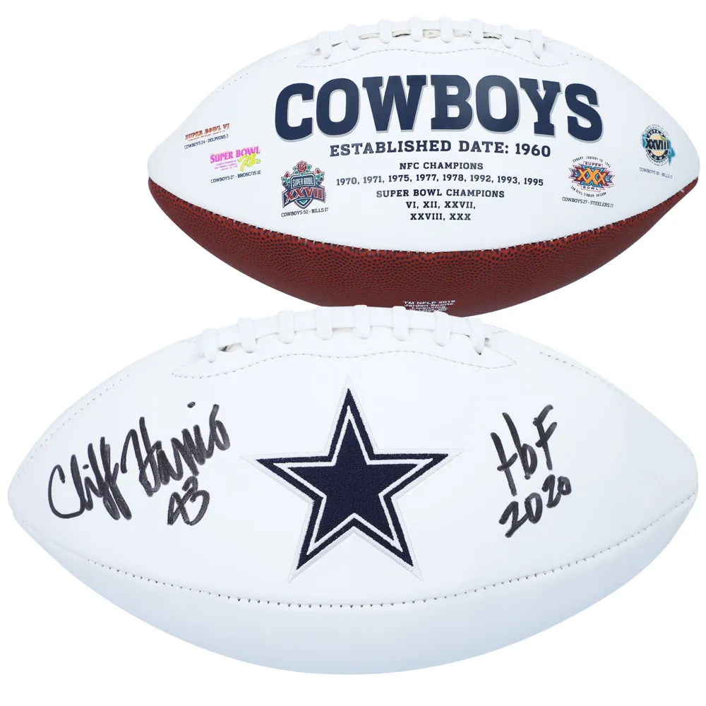 Cliff Harris and Bob Lilly Dallas Cowboys Fanatics Authentic Multi-Signed  Riddell 1960 - 1963 Throwback Authentic Helmet with Dual Hall of Fame  Inscriptions