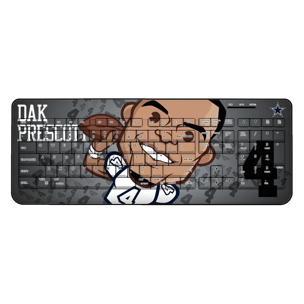 Lids Dak Prescott Dallas Cowboys Emoji Design Wireless Keyboard