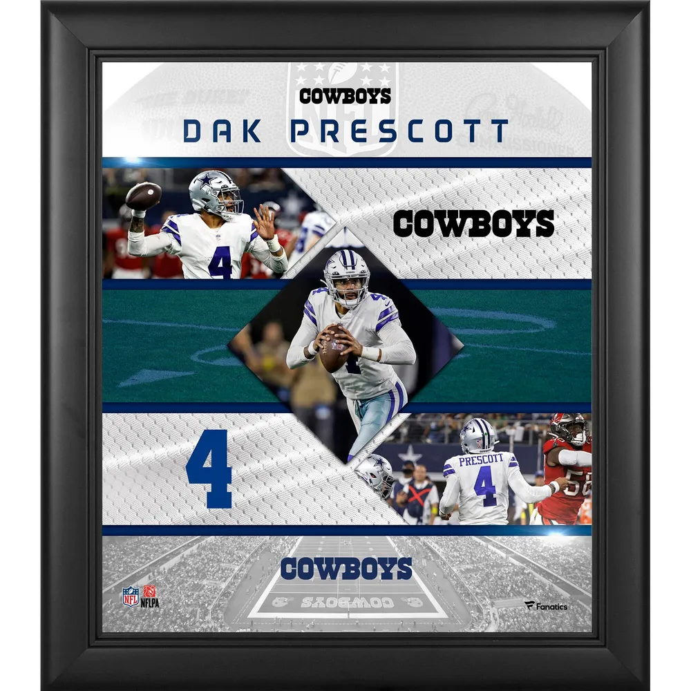 Lids Dak Prescott Dallas Cowboys Fanatics Authentic Framed 15 x