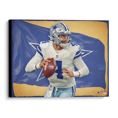 Micah Parsons Dallas Cowboys Stretched 20 x 24 Canvas Giclee Print -  Designed by Artist Brian Konnick