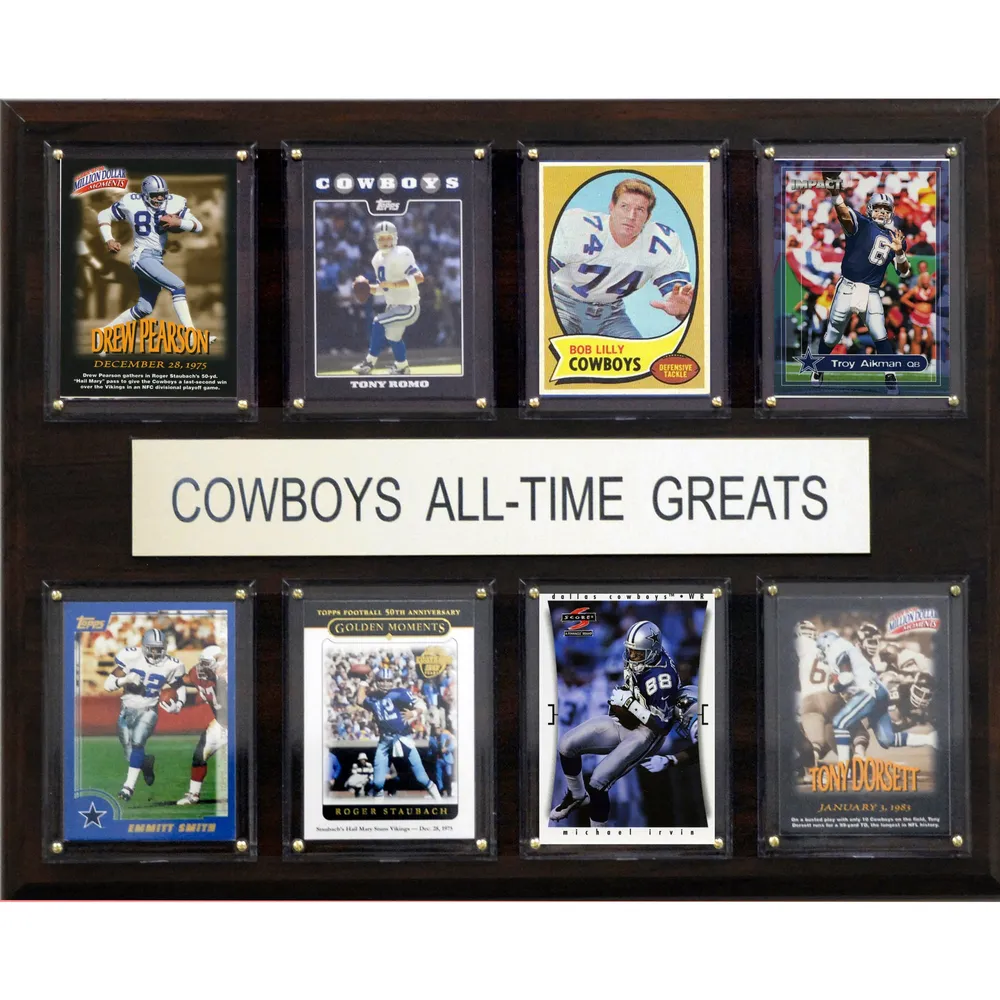 Lids Dallas Cowboys 12'' x 15'' All-Time Greats Plaque