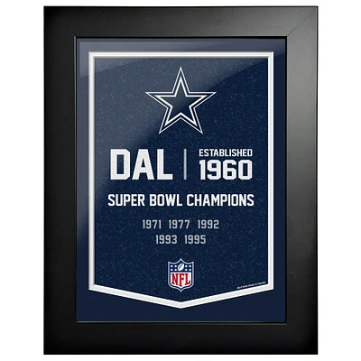 Dallas Cowboys - 12'' x 16'' Empire Framed Art