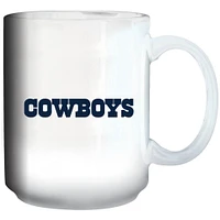 Cowboys de Dallas 15oz. Tasse à logo principal