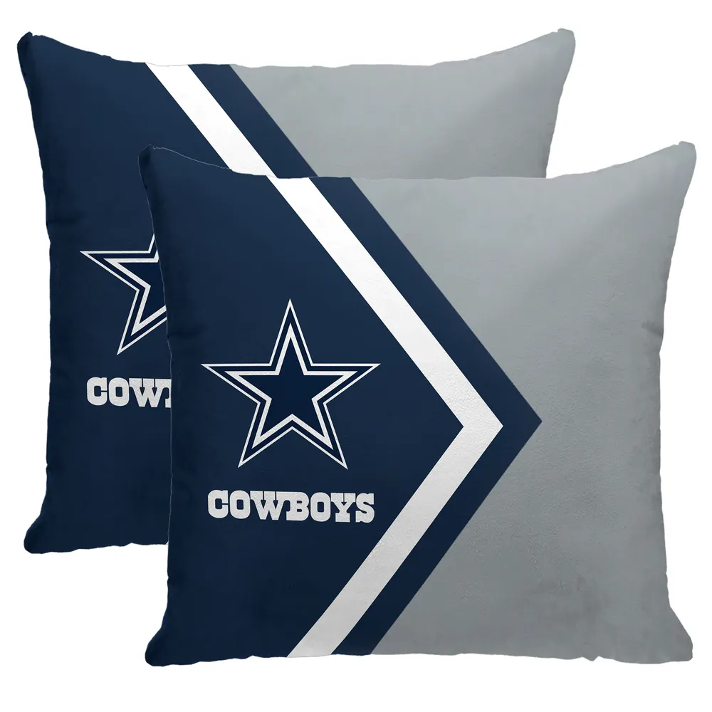 Lids Dallas Cowboys 16'' x 16'' Side Arrow Poly Span Decor Pillows
