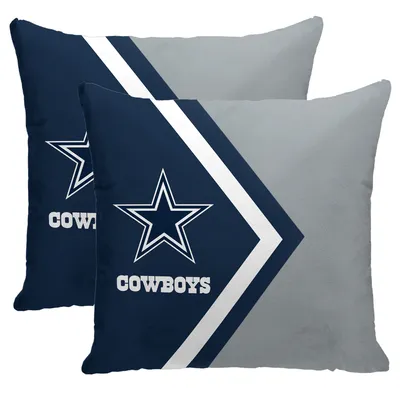 Dallas Cowboys 16'' x 16'' Side Arrow Poly Span Decor Pillows 2-Pack