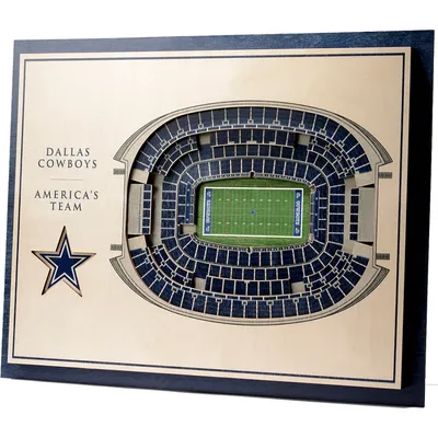 Dallas Cowboys 17'' x 13'' 5-Layer StadiumViews 3D Wall Art